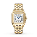 Panthère de Cartier Large Model Watch - 31mm, 18K Yellow Gold, Silver Dial